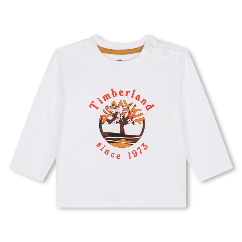 T-shirt avec imprim&eacute; sigl&eacute; TIMBERLAND 
                        GARCON