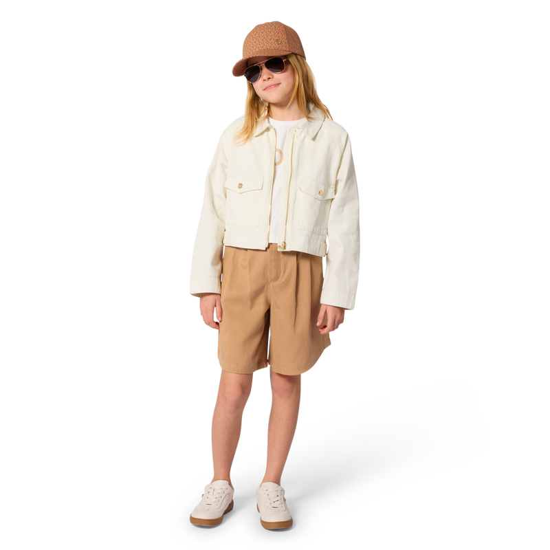 CASQUETTE M&Eacute;DAILLE SIGL&Eacute;E MICHAEL KORS 
                        FILLE