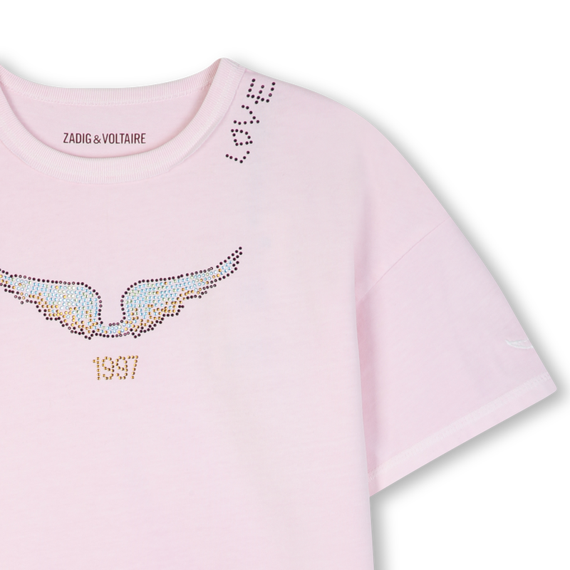 Tee-shirt manches courtes ZADIG & VOLTAIRE 
                        FILLE