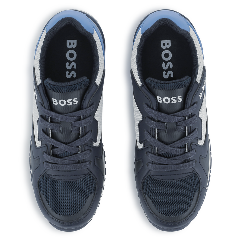 Baskets lac&eacute;es r&eacute;tro BOSS 
                        GARCON