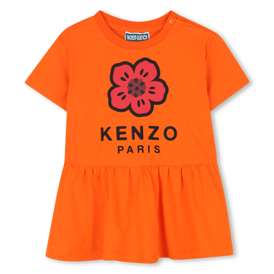 Robe à manches courtes KENZO KIDS FILLE