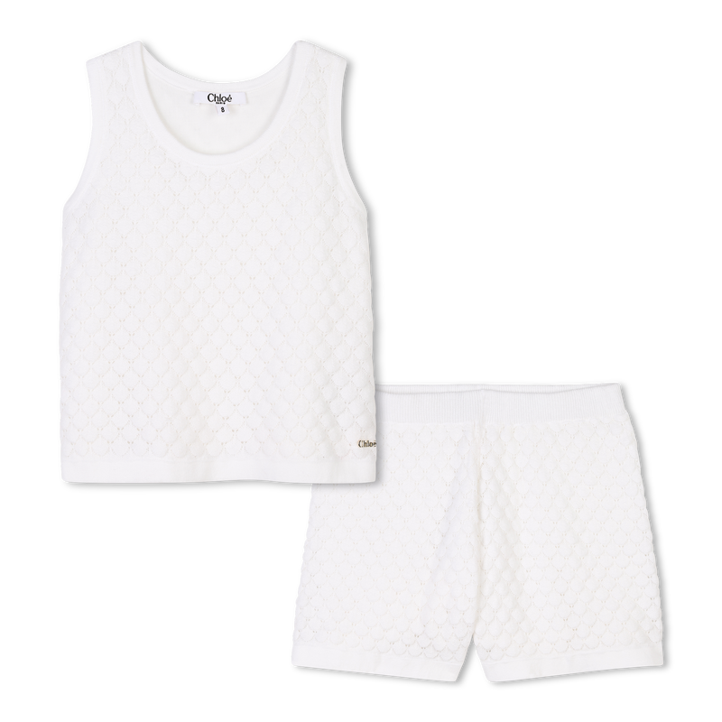 Ensemble débardeur et short CHLOE 
                    FILLE