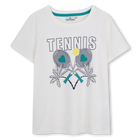 Tee-shirt manches courtes KIDS AROUND 
                    FILLE