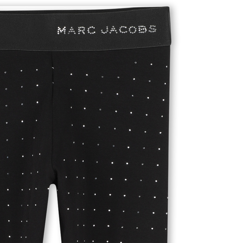 Legging uni avec strass THE MARC JACOBS 
                    FILLE