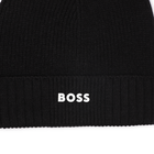 Bonnet tricot avec sigle BOSS 
                    GARCON