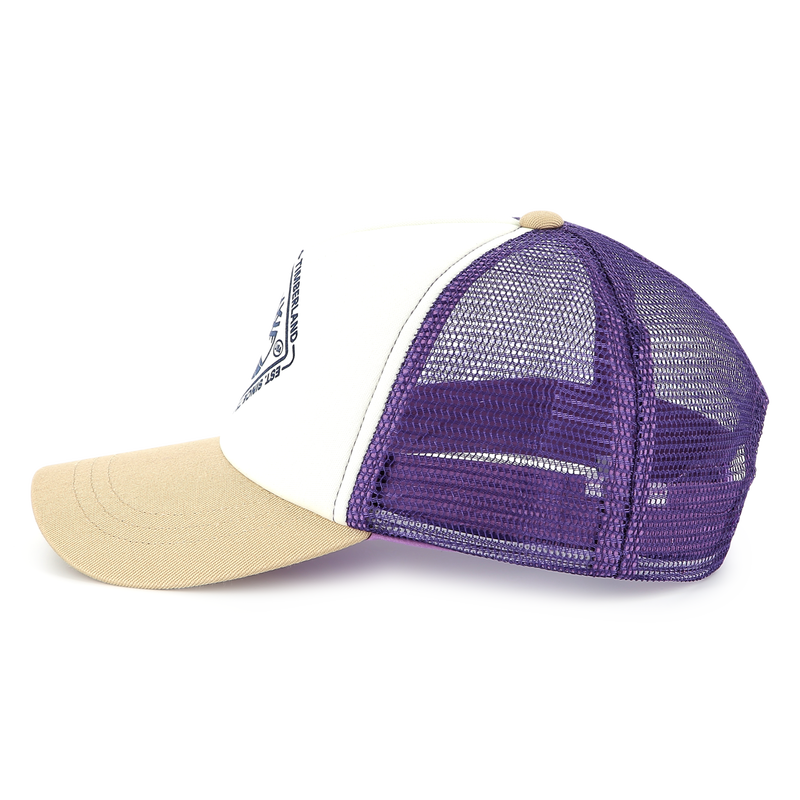 Casquette tricolore bimatière TIMBERLAND 
                    GARCON