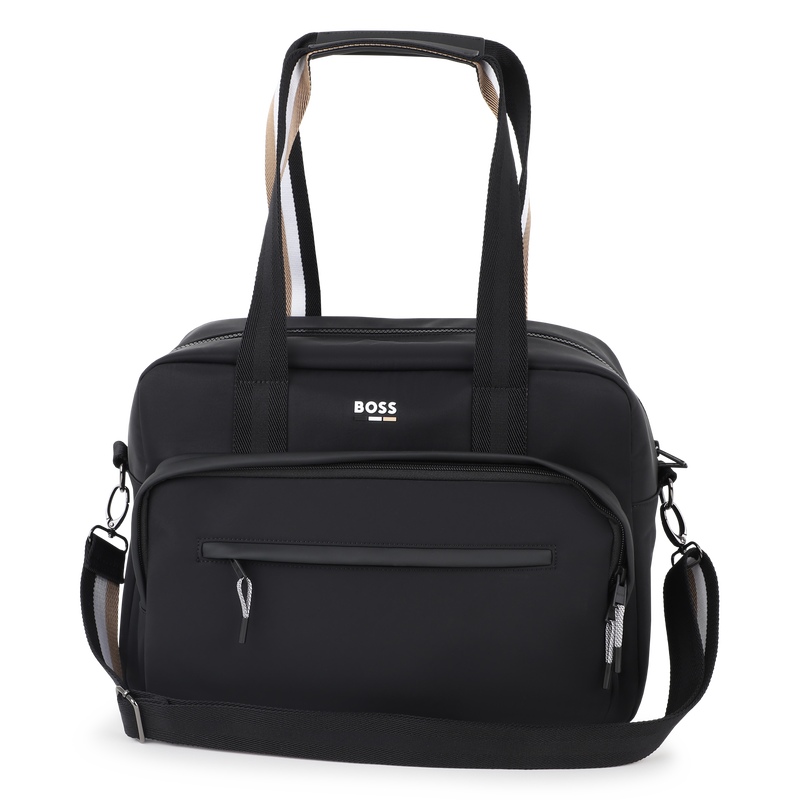 Sac à langer avec lacets tricolores BOSS 
                    UNISEXE