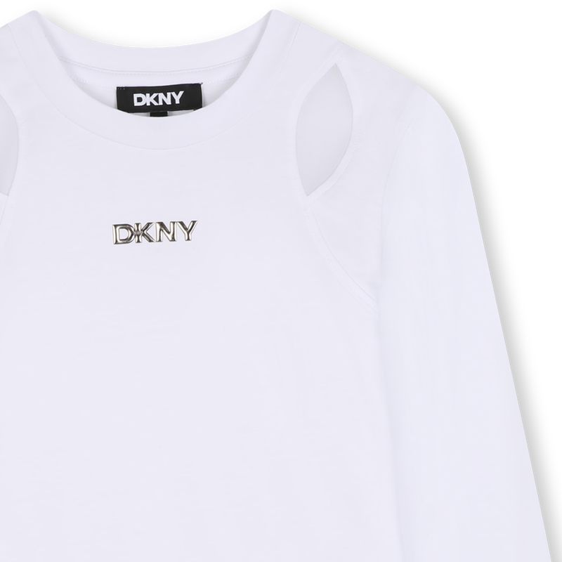 Tee-shirt manches longues DKNY 
                        FILLE