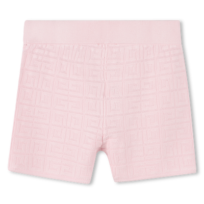 Short en tricot motif int&eacute;gral GIVENCHY FILLE