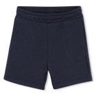 Bermuda de jogging, BLEU CARGO, hi-res