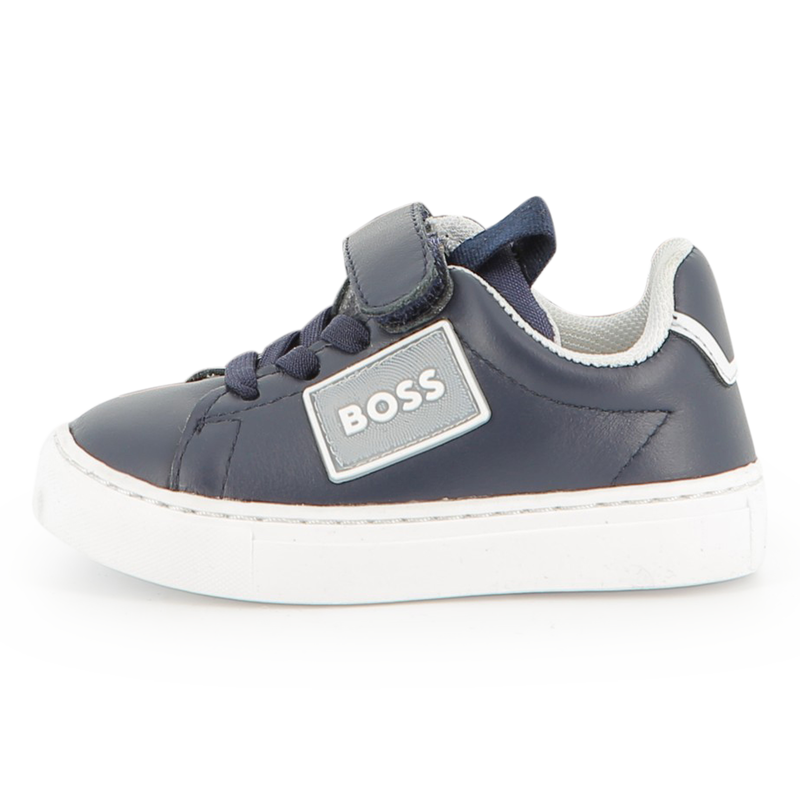 Baskets en cuir de vachette BOSS 
                        GARCON