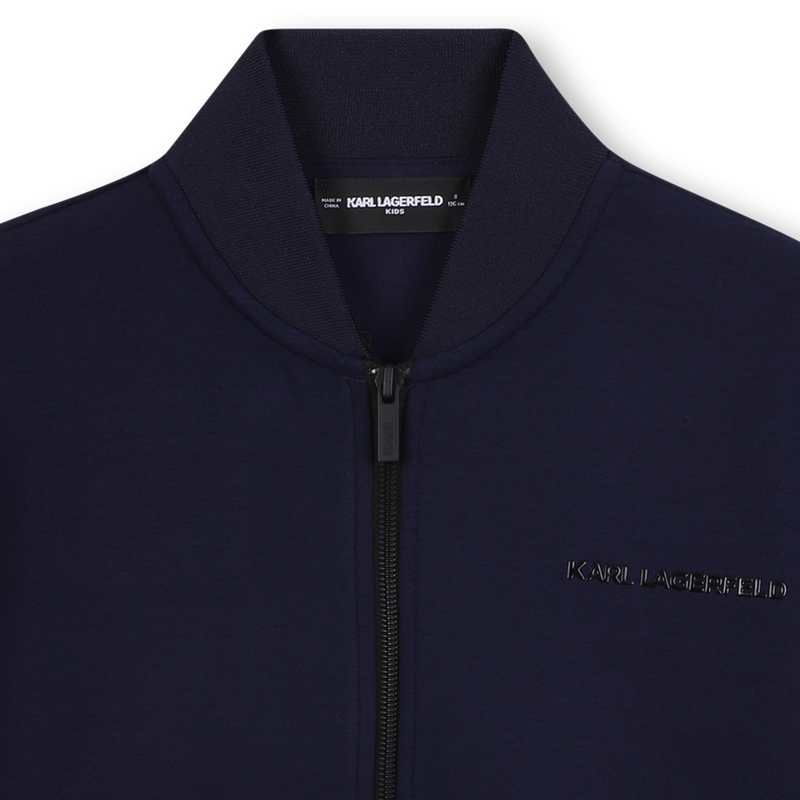 Cardigan en double jersey KARL LAGERFELD KIDS 
                    GARCON
