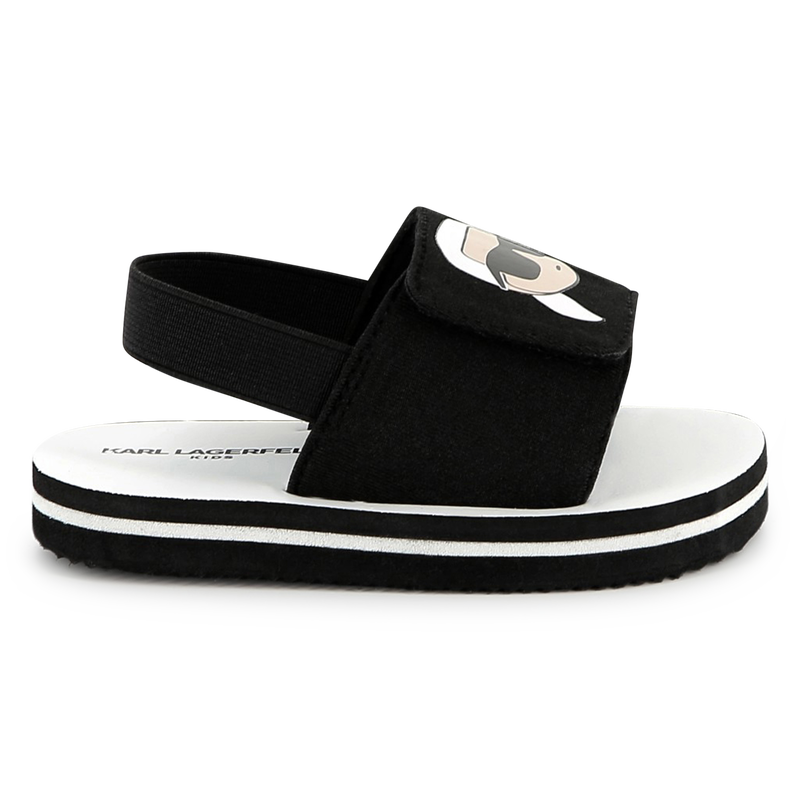 Sandales légères à fermeture par bandes auto aggri KARL LAGERFELD KIDS 
                    UNISEXE