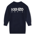 Robe en tricot jacquard KENZO KIDS 
                    FILLE