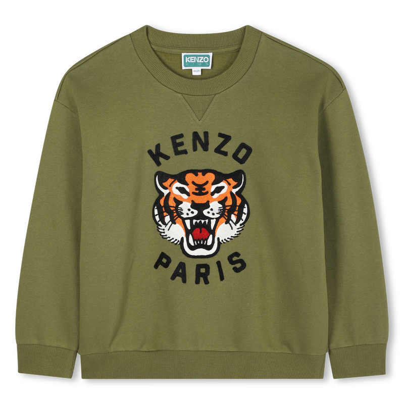Sweat en molleton non gratté KENZO KIDS 
                    GARCON