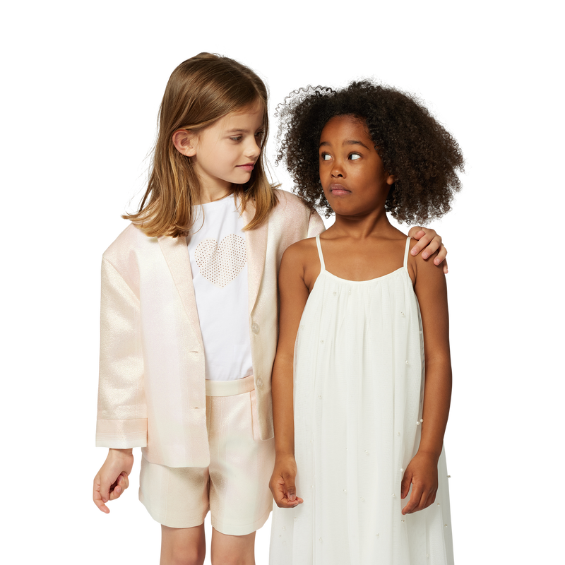 Robe de c&eacute;r&eacute;monie &agrave; bretelles BILLIEBLUSH 
                        FILLE