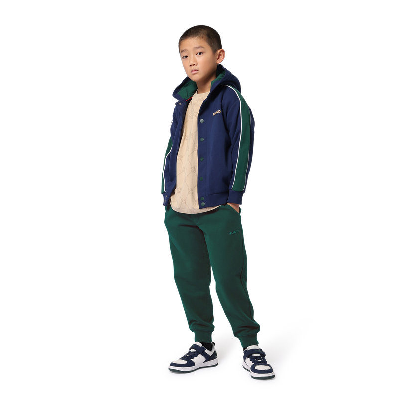 Cardigan de jogging à capuche Hugo 
                    GARCON