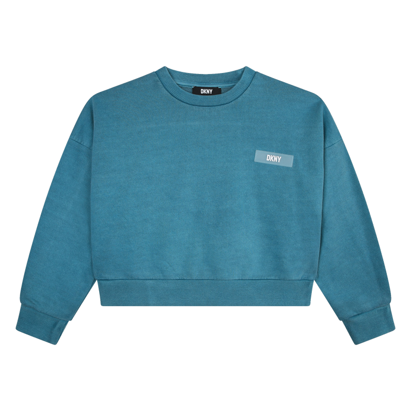 Sweat-shirt molletonné DKNY 
                    FILLE
