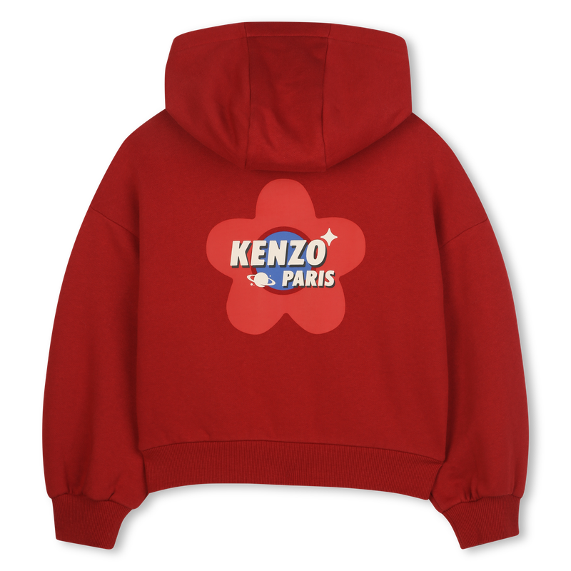Sweat à capuche en molleton KENZO KIDS 
                        FILLE