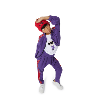 T-shirt avec imprimé placé KARL LAGERFELD KIDS FILLE