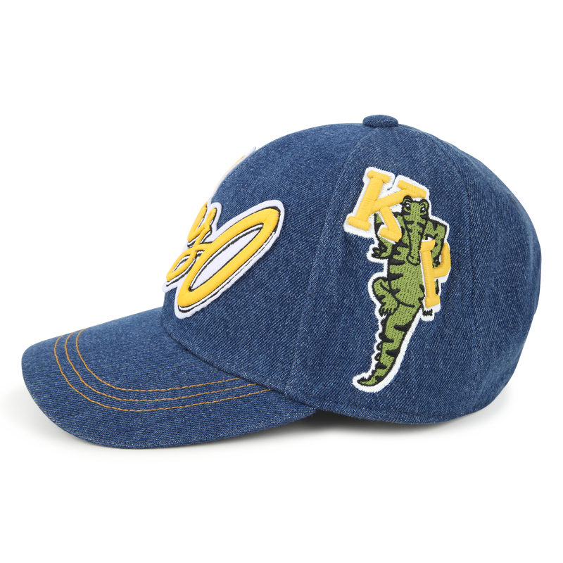 Casquette en denim KENZO KIDS 
                    GARCON