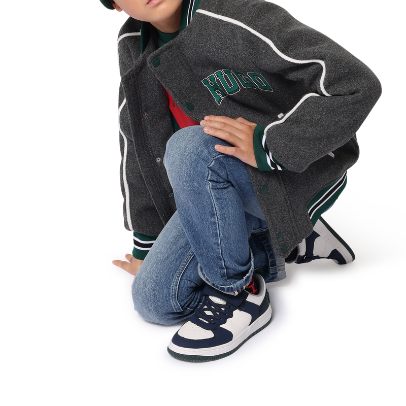 Bonnet tricot&eacute; Hugo 
                        UNISEXE