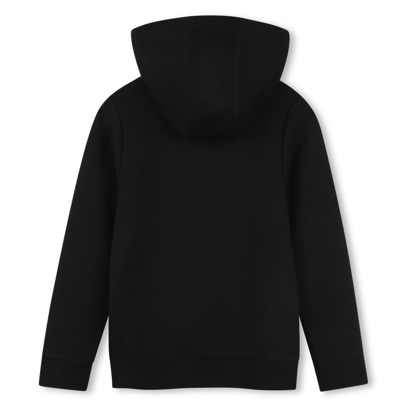 SWEAT ZIPP&Eacute; &Agrave; CAPUCHE BOSS 
                        GARCON