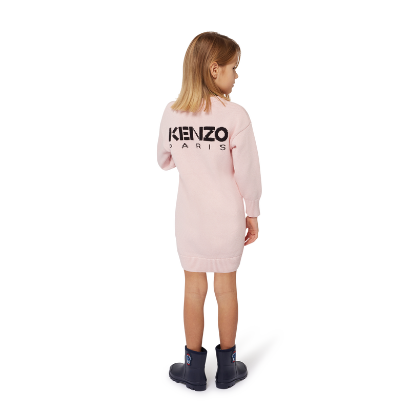 Robe en tricot jacquard KENZO KIDS 
                    FILLE
