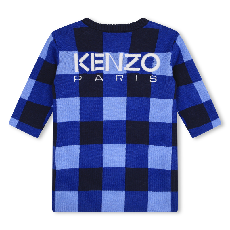 Robe droite en tricot KENZO KIDS 
                    FILLE