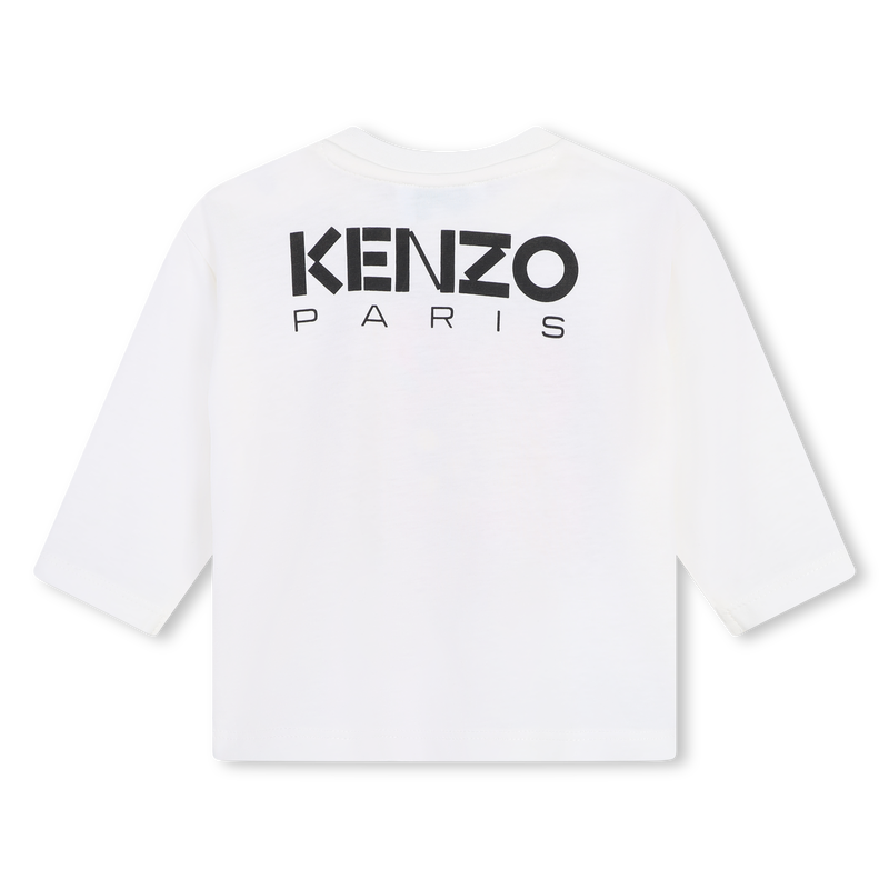 T-shirt &agrave; manches longues KENZO KIDS 
                        FILLE