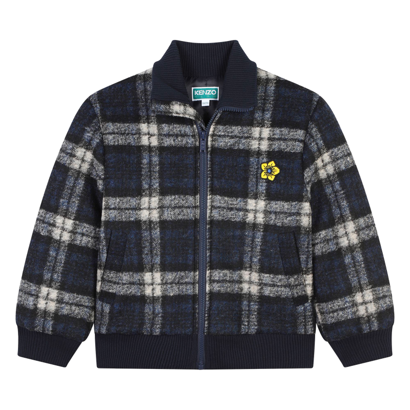 Manteau à carreaux KENZO KIDS 
                    UNISEXE