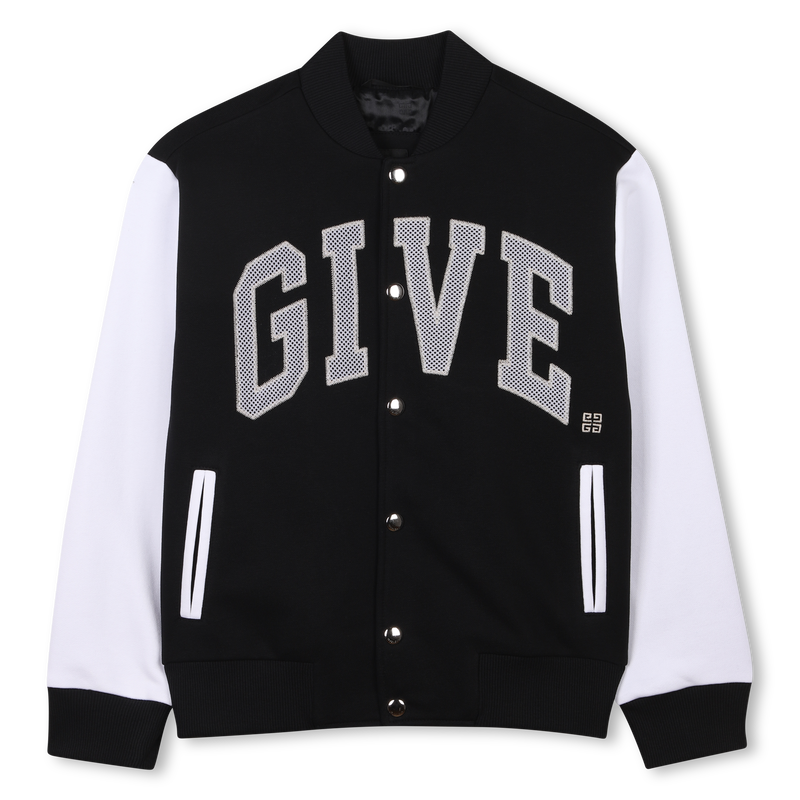 Sweat-shirt molleton bicolore GIVENCHY 
                    GARCON
