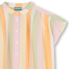 Robe ray&eacute;e KENZO KIDS 
                    FILLE