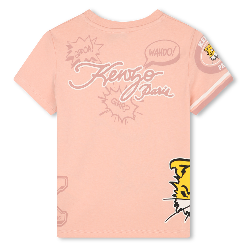 T-shirt avec imprimés Tigre KENZO KIDS 
                    FILLE