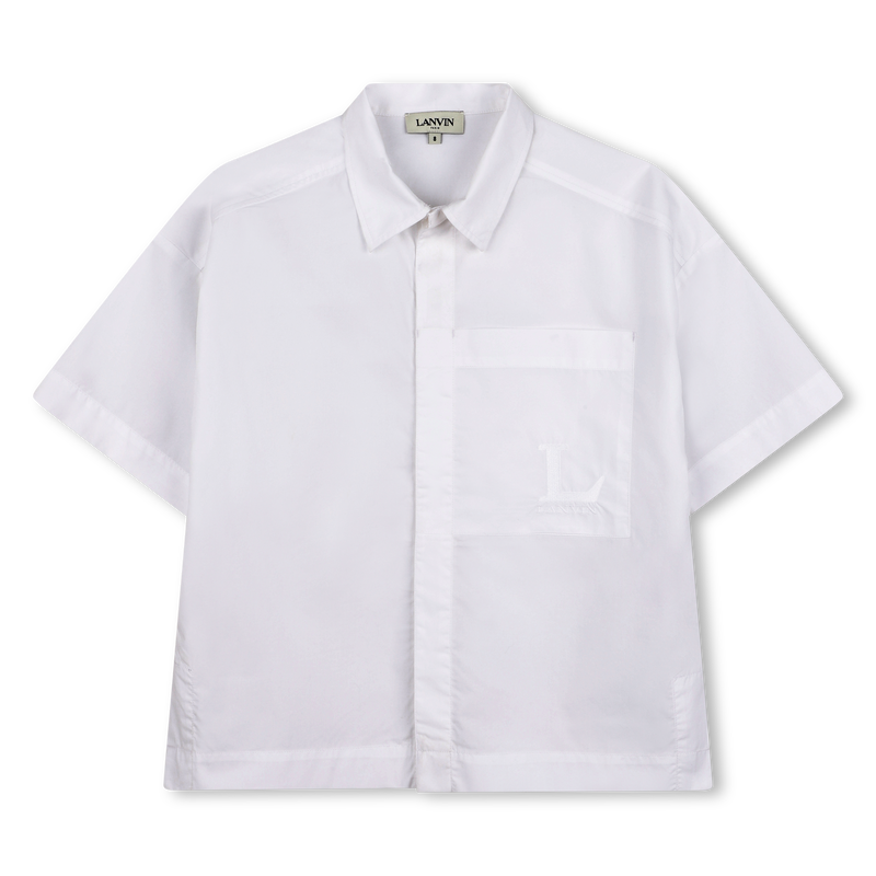 CHEMISE MANCHES COURTES LANVIN 
                        GARCON