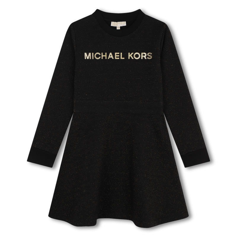 Robe molletonn&eacute;e paillet&eacute;e MICHAEL KORS 
                        FILLE