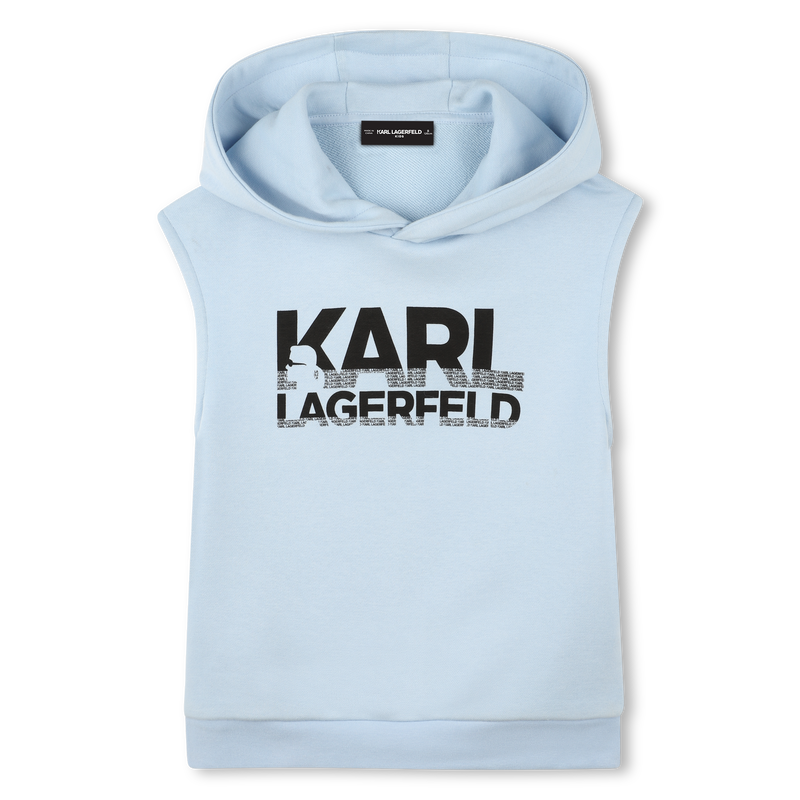 Sweat-shirt à capuche KARL LAGERFELD KIDS 
                    GARCON