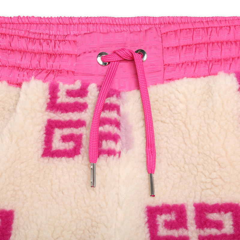 Pantalon droit tissu peluche GIVENCHY 
                    FILLE