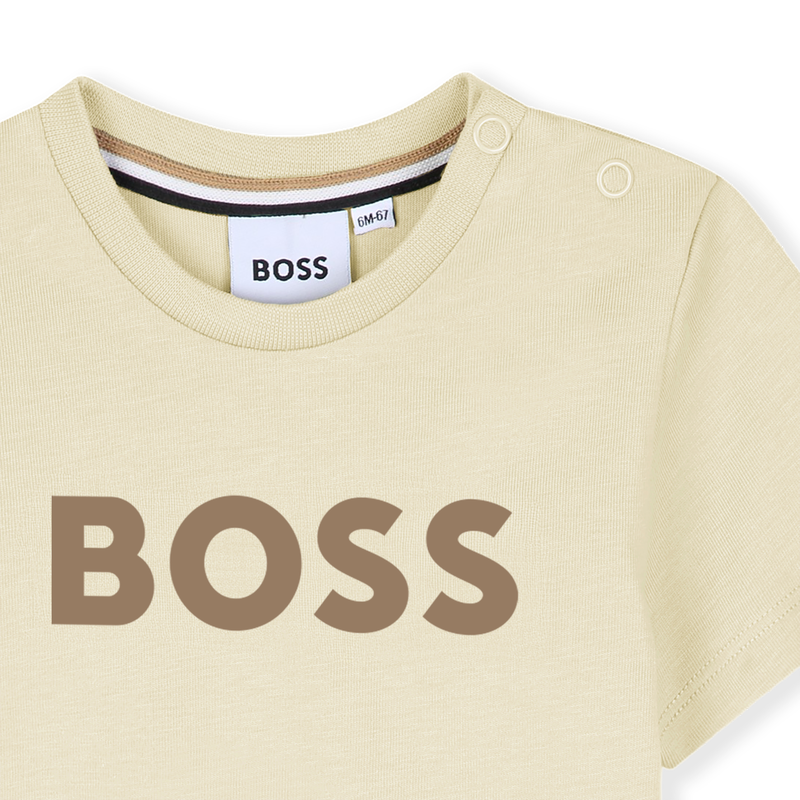 TEE-SHIRT MANCHES COURTES BOSS 
                        GARCON