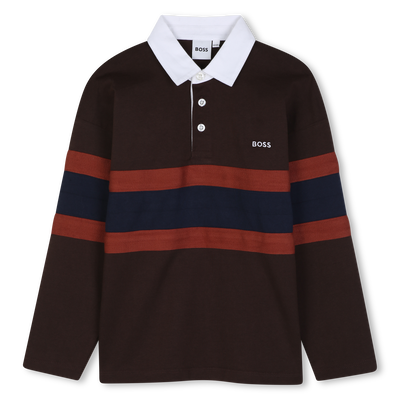 Polo manches longues BOSS GARCON