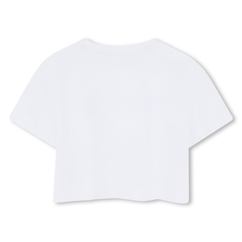 T-shirt avec patch et sigle Hugo 
                        FILLE