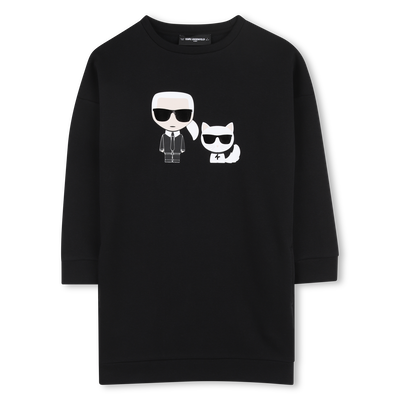 ROBE MANCHES LONGUES KARL LAGERFELD KIDS FILLE