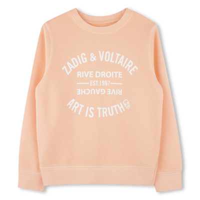 Sweat-shirt molletonn&eacute; ZADIG & VOLTAIRE UNISEXE
