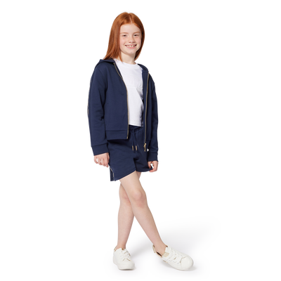 Cardigan molletonné à capuche MICHAEL KORS FILLE