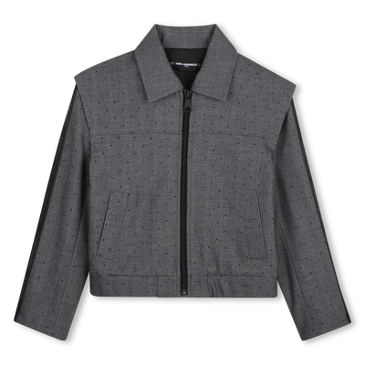 Cardigan de jogging KARL LAGERFELD KIDS FILLE