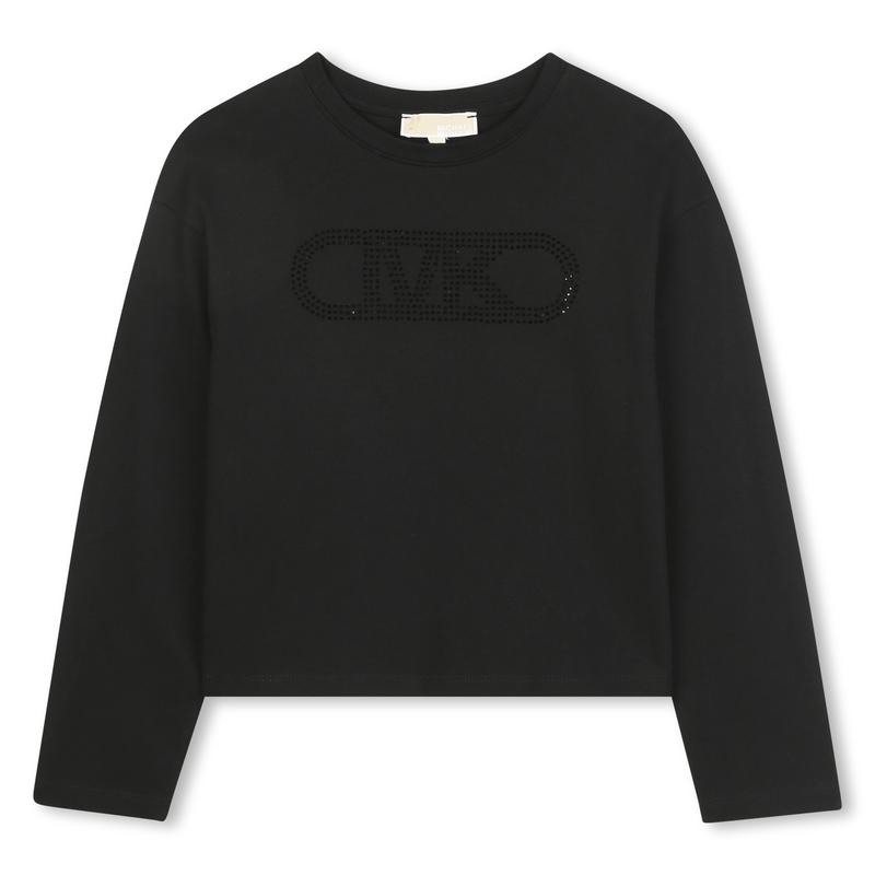 T-shirt manches longues en jersey MICHAEL KORS 
                    FILLE