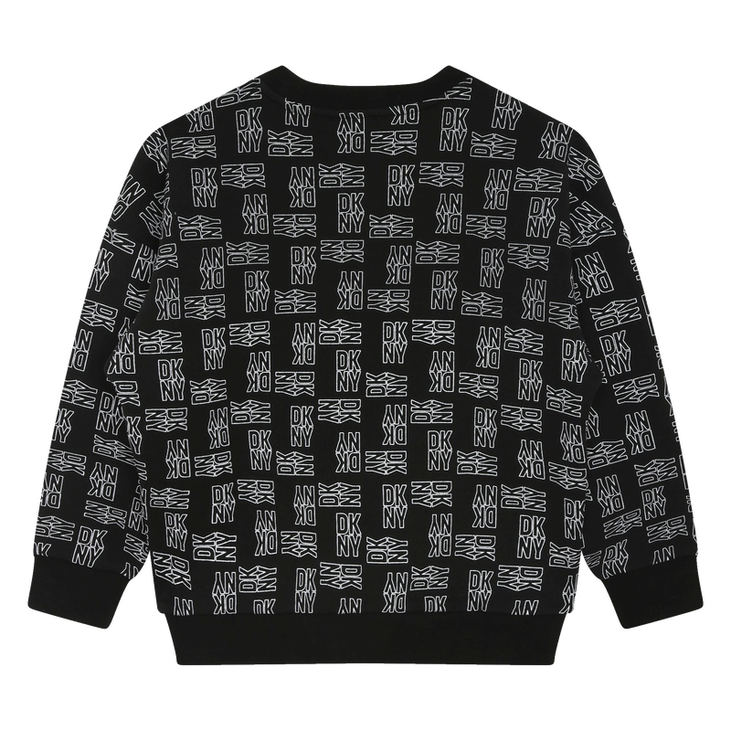 Sweat-shirt molleton imprimé DKNY 
                    UNISEXE