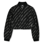 Veste jean manches bouffantes KARL LAGERFELD KIDS 
                    FILLE