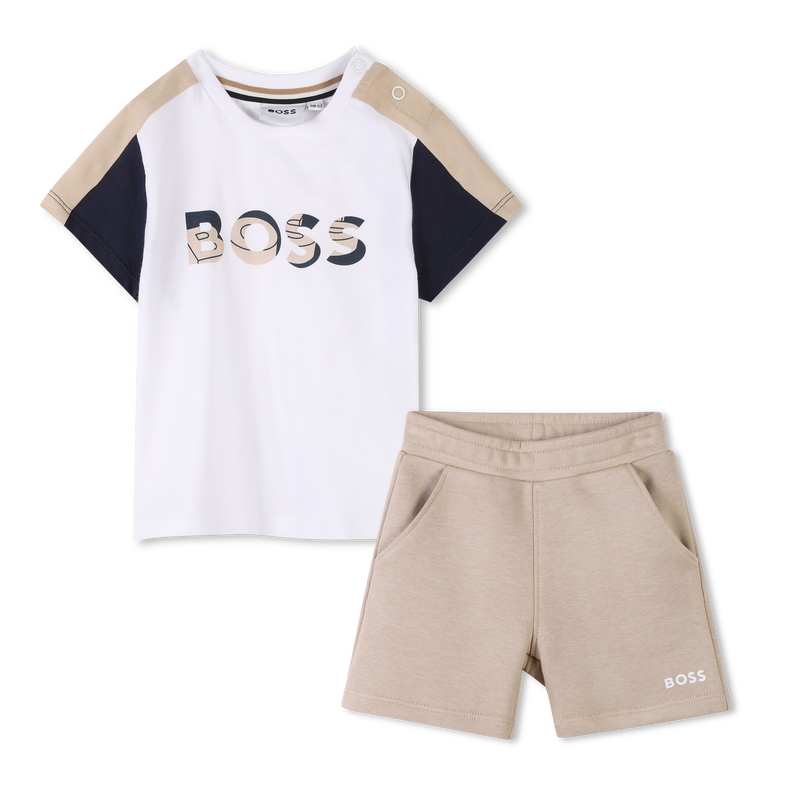 Ensemble short et T-shirt BOSS 
                    GARCON