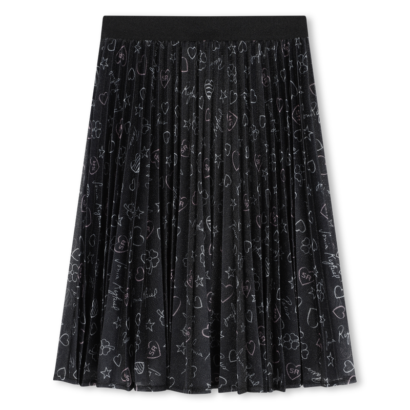 Jupe plissée imprimée SONIA RYKIEL 
                    FILLE
